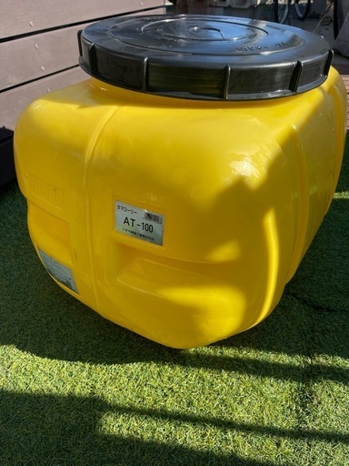 【決定】コック付き　コダマ樹脂　タマローリー　100L