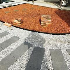 瓦チップでお庭のエクステリアいかがでしょうか。栃木県 - 宇都宮市