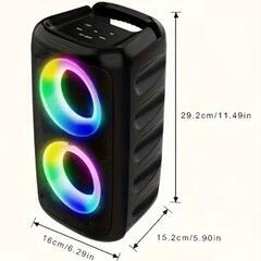 RGB LIGHTスピーカーの画像