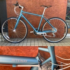 未使用品 RITEWAY ライトウェイSHEPHERDCITY シェファードシティ  クロスバイクの画像