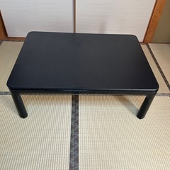 長方形家具調こたつ