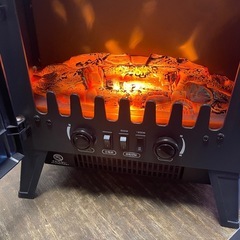 今週末限定30％OFF！　SIS株式会社会社　暖炉型ヒーター　２０１７年　ND-186　1ヶ月保証付き　【リサイクルショップ道楽屋】の画像