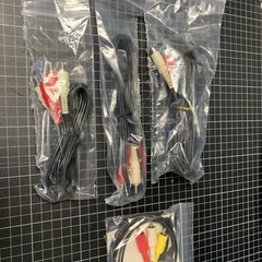 RCA端子色々 ガラケー接続ケーブル