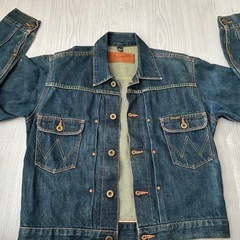 90s ラングラー　セルビッチデニムジャケット Wrangler