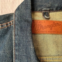 90s ラングラー　セルビッチデニムジャケット Wranglerの画像