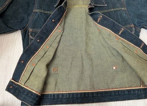 90s ラングラー　セルビッチデニムジャケット Wrangler