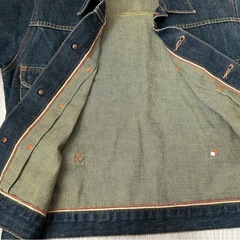 90s ラングラー　セルビッチデニムジャケット Wranglerの画像