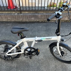 折りたたみ電動アシスト自転車 ERWAY-A01 最大走行距離1...