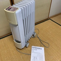 オイルヒーター　eureks. FZ8B2TCEの画像