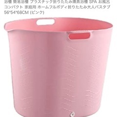 【無料】【取りに来れる方】【東上野】簡易浴槽