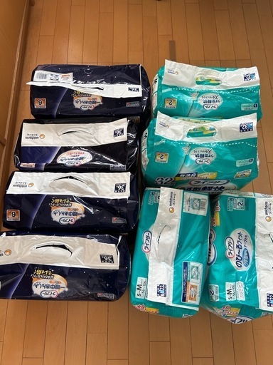 お値下げ中ライフリー　介護　大人用オムツまとめ売り