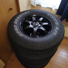 245/70R16夏タイヤ＆ホイール