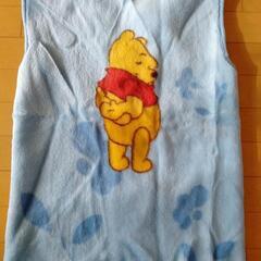 クマのプーさん 毛布ベストの画像