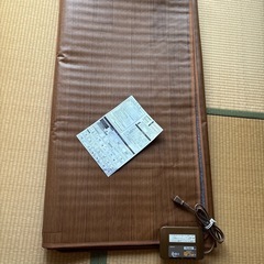 木目調電気カーペット