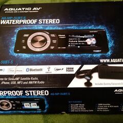 Aquatic AV 防水オーディオ AQ-MP-5UBT-S　...