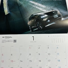 Nissan 2025年カレンダー GT-R & X-Trail & Ariyaの画像