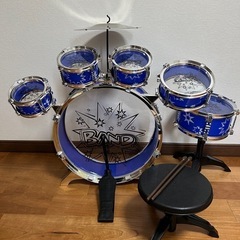 【中古品】おもちゃドラムセット