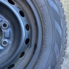 (お取引中)スタッドレスタイヤホイール付き4本セット195/80R 15の画像
