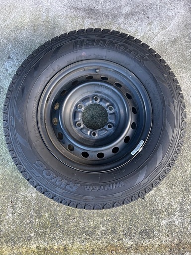 (お取引中)スタッドレスタイヤホイール付き4本セット195/80R 15