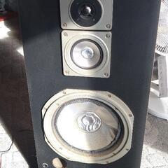 木製スピーカー　ジャンク　日立HS-58