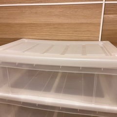 【お譲り先決定】衣装ケース4段の画像