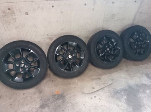 【商談中】スズキイグニス純正アルミ＋スタッドレス