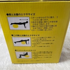 バランスボール、決まりましたの画像