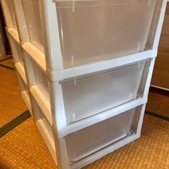 【お譲り先決定】衣装ケース3段の画像