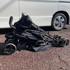 キンダーワゴン ベビーカー 2人乗りの画像