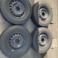 195/80R15スタッドレスタイヤホイールセット　ブリザック　...