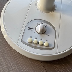 山善 扇風機 3段階調整 タイマー付きの画像