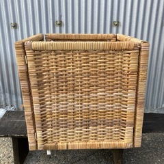 IKEA  イケア カゴ 籐のカゴ 入れ物 インテリア 籐 籠 ...