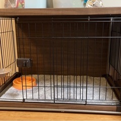 ウッディー調🐶犬用ケージ