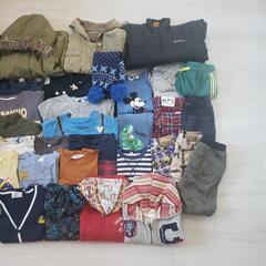 ☆大量　秋冬物服　130  お得☆の画像