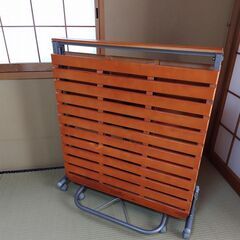 折りたたみ式 すのこベッド