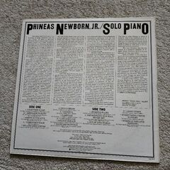 フィニアス・ニュウボーンJR     LPレコードの画像