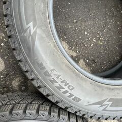 ★ ブリヂストン BLIZZAK ブリザック DM-V3 225/65R17 17インチ 2020年製 スタッドレスタイヤ 4本セット 7分山 リサイクルショップ札幌 買取本舗 T-1525の画像