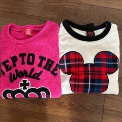 baby doll 140 トレーナー　2着