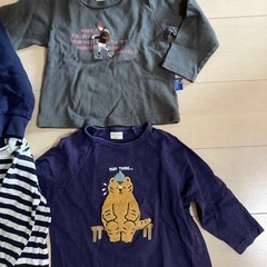 幼児キッズ子供服長袖セットの画像