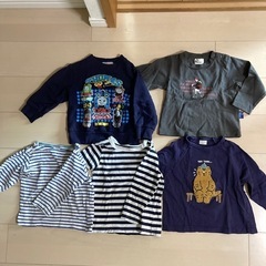 幼児キッズ子供服長袖セットの画像