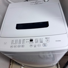 取引中【美品】洗濯機　2024年製　4.5キロ