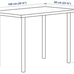 IKEA LINNMON リンモン / ADILS オディリス 
     の画像