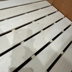 システムベッド　デスク付き　解体済みの画像