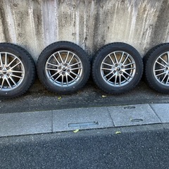 バリ山　スタッドレスアルミ付　185\65R15 