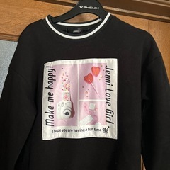 ジェニィ　130 裏起毛　トレーナー