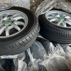 プリウスα 純正ホイール  タイヤセットの画像