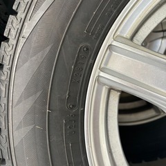 DUNLOP ウィンターマックス　185/70R14 スタッドレス　PCD100 5穴　アルミホイール4本セット！の画像