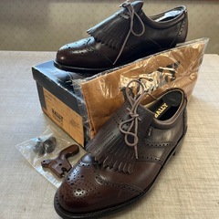 BALLY ゴルフシューズ　25.5cm相当ビンテージ新品未使用