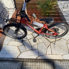 子供用自転車18インチの画像