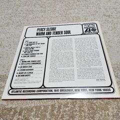 パーシー・スレッジ  「ウォーム・アンド・テンダー・ソウル」の画像